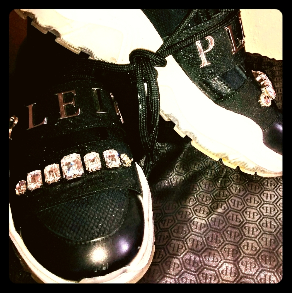Phillip PLEIN crystal Running sneakers